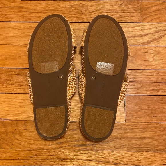 Lucky Brand Yellow Fynna Sandal Size 9 - Picture 4 of 6